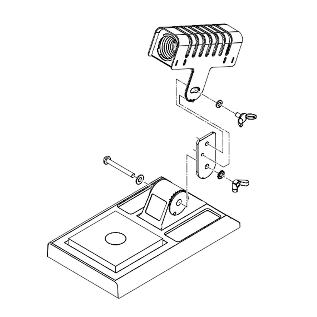 Amazon.co.jp: 白光(HAKKO) こて台 FR-301用 C1100 : DIY・工具・ガーデン